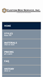 Mobile Screenshot of custombox.com