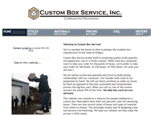 Tablet Screenshot of custombox.com